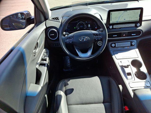 used 2021 Hyundai Kona EV car, priced at $18,500