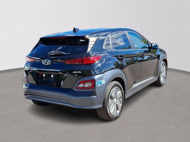 used 2021 Hyundai Kona EV car, priced at $18,500