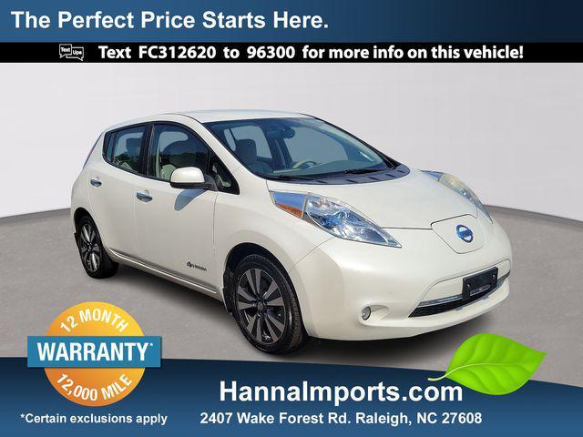 used 2015 Nissan Leaf car, priced at $5,521