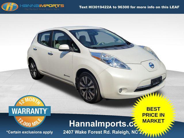 used 2015 Nissan Leaf car, priced at $4,681