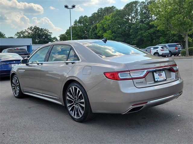 used 2020 Lincoln Continental car, priced at $33,000