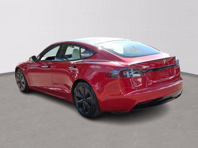 used 2021 Tesla Model S car, priced at $55,000