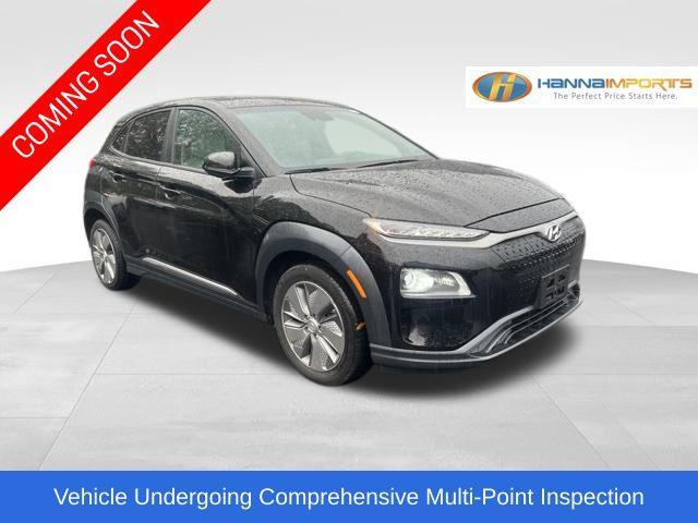 used 2021 Hyundai Kona EV car, priced at $19,100