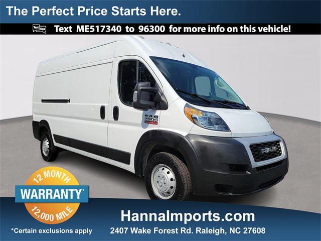 used 2021 Ram ProMaster 2500 car, priced at $27,700