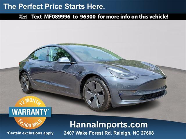 used 2021 Tesla Model 3 car, priced at $19,200
