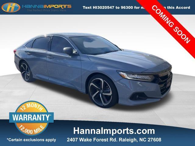 used 2022 Honda Accord car, priced at $26,497