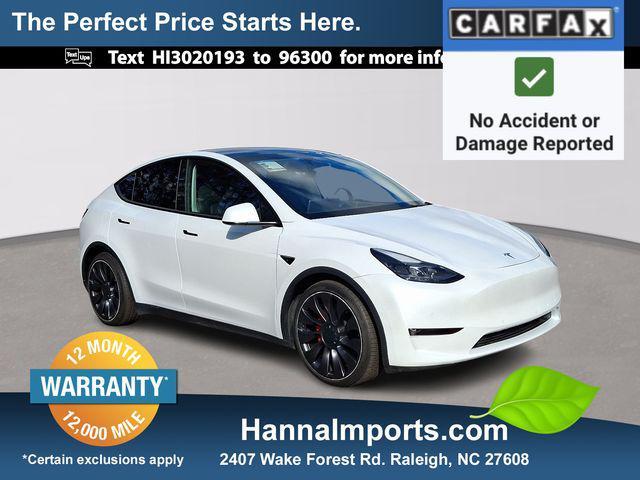 used 2022 Tesla Model Y car, priced at $34,000