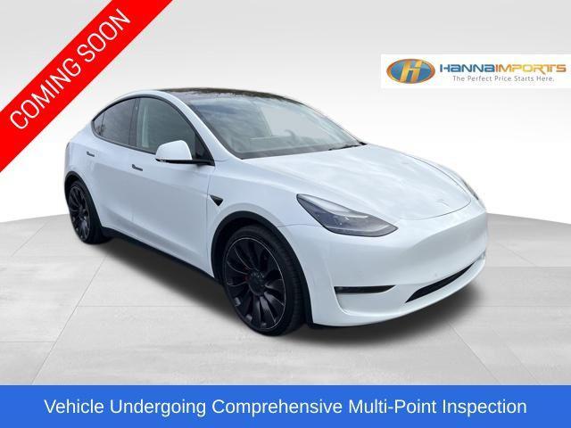 used 2022 Tesla Model Y car, priced at $34,000