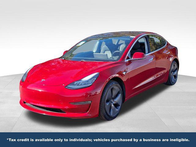 used 2018 Tesla Model 3 car, priced at $18,300