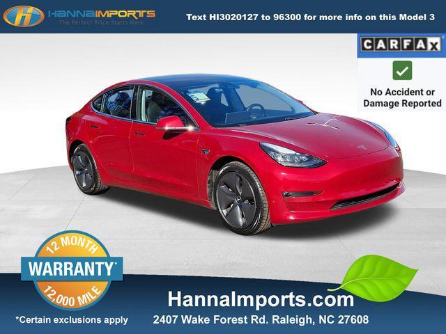 used 2018 Tesla Model 3 car, priced at $18,300