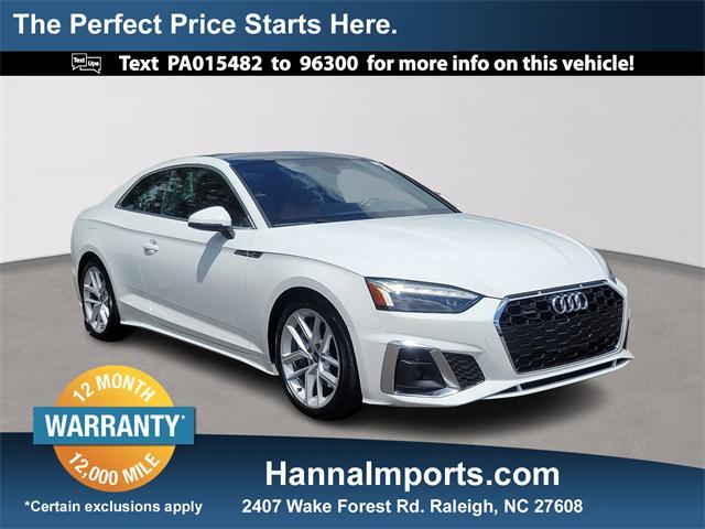 used 2023 Audi A5 car, priced at $32,700
