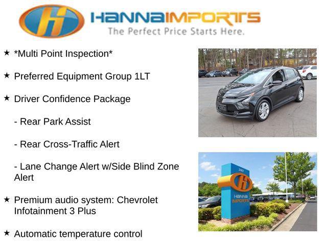 used 2023 Chevrolet Bolt EV car, priced at $18,000