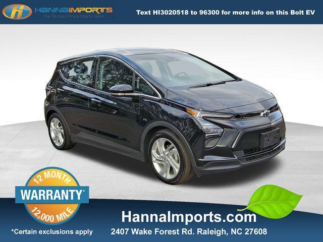 used 2023 Chevrolet Bolt EV car, priced at $18,000