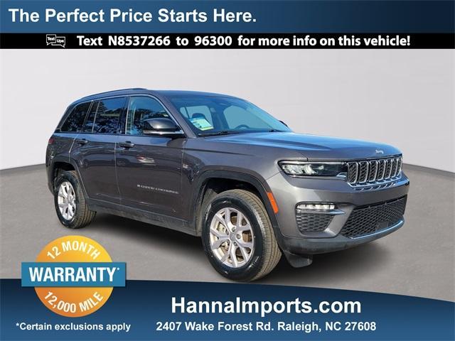 used 2022 Jeep Grand Cherokee car, priced at $26,300