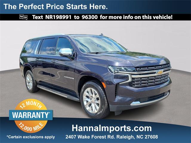 used 2022 Chevrolet Suburban car, priced at $44,500