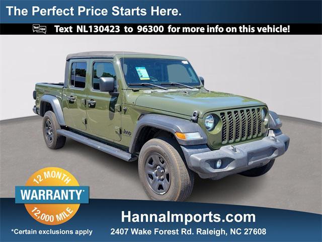 used 2022 Jeep Gladiator car, priced at $28,300