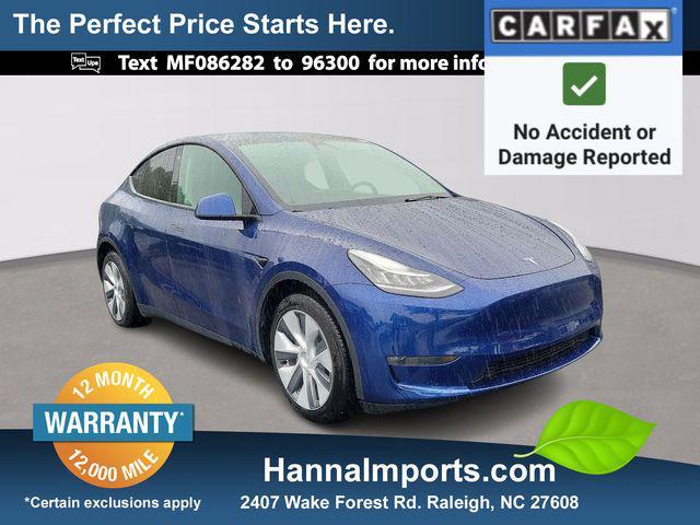 used 2021 Tesla Model Y car, priced at $27,000