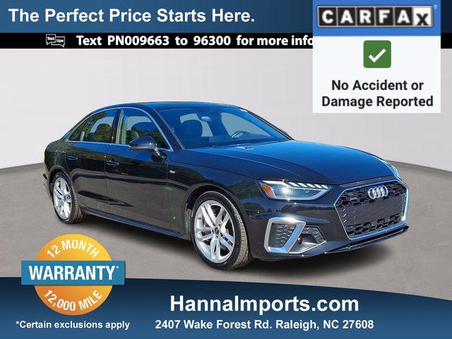 used 2023 Audi A4 car, priced at $28,500