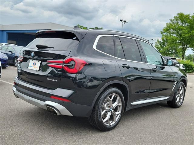 used 2022 BMW X3 car, priced at $28,700