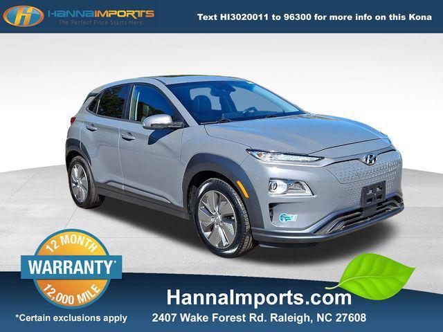 used 2021 Hyundai Kona EV car, priced at $16,900