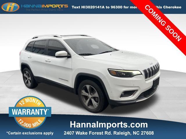 used 2019 Jeep Cherokee car, priced at $17,997