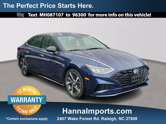 used 2021 Hyundai Sonata car, priced at $18,900