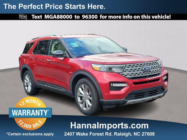 used 2021 Ford Explorer car, priced at $22,500