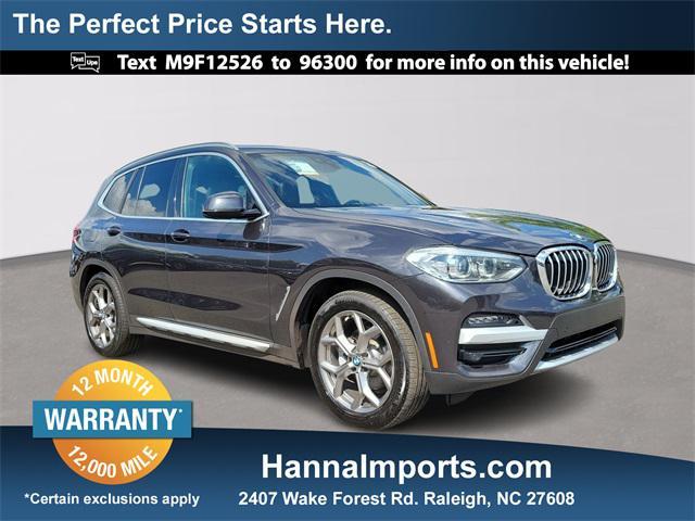 used 2021 BMW X3 car, priced at $25,200