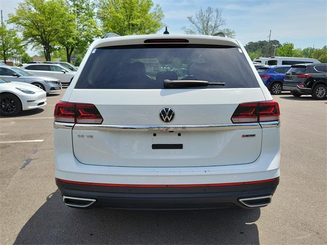 used 2021 Volkswagen Atlas car, priced at $23,900