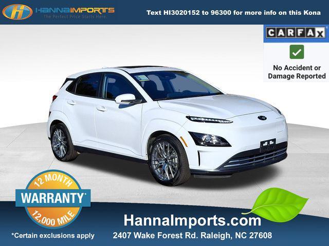 used 2023 Hyundai Kona EV car, priced at $23,100