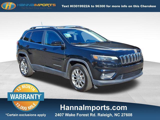 used 2019 Jeep Cherokee car, priced at $16,700