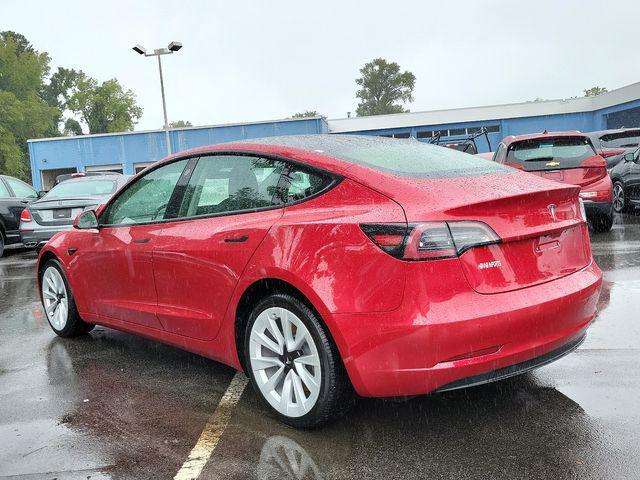 used 2023 Tesla Model 3 car, priced at $24,200