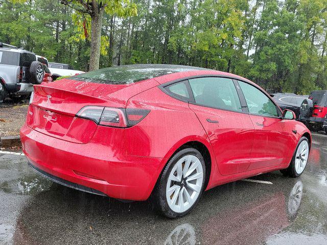 used 2023 Tesla Model 3 car, priced at $24,200