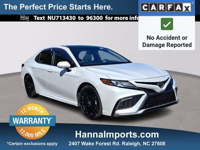 used 2022 Toyota Camry car, priced at $27,000