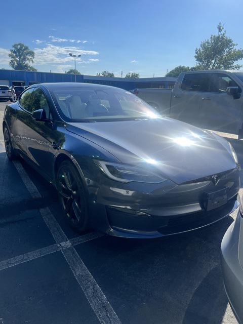 used 2021 Tesla Model S car, priced at $65,900