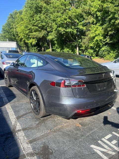 used 2021 Tesla Model S car, priced at $63,700