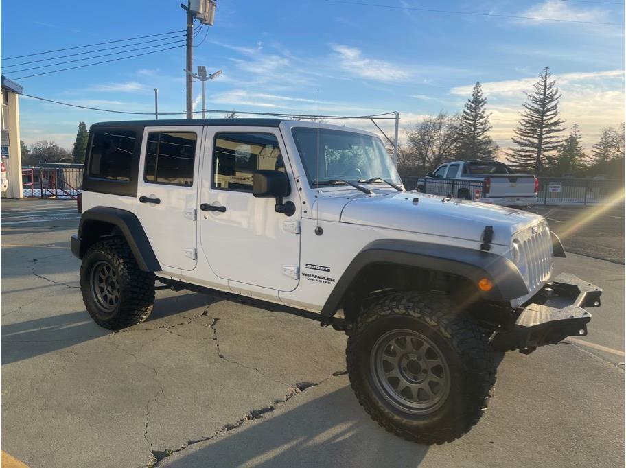 used 2016 Jeep Wrangler Unlimited car, priced at $21,500