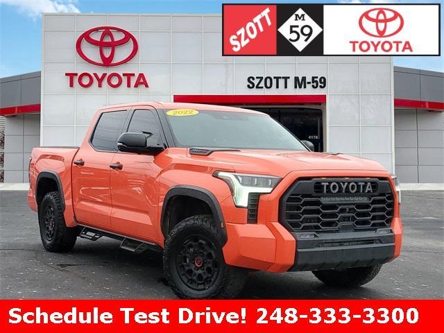 used 2022 Toyota Tundra Hybrid car, priced at $55,899