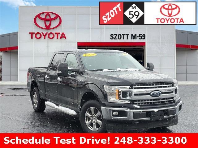 used 2018 Ford F-150 car, priced at $21,999