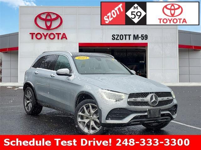 used 2021 Mercedes-Benz GLC 300 car, priced at $30,600