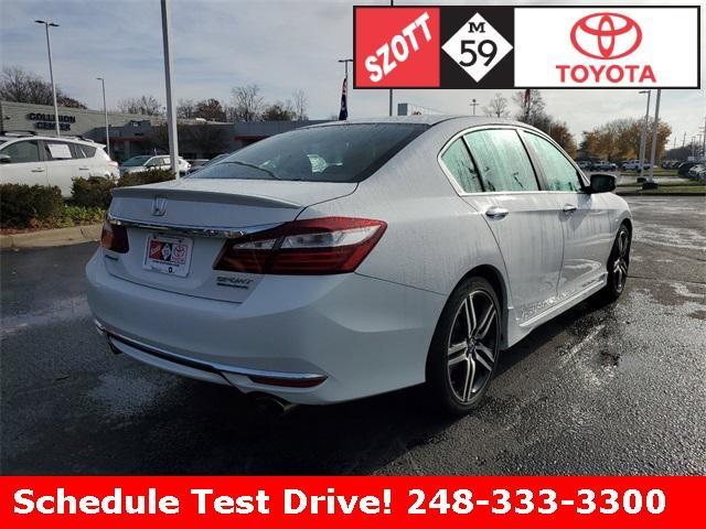 used 2017 Honda Accord car, priced at $16,847