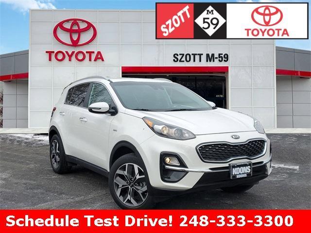 used 2021 Kia Sportage car, priced at $20,999