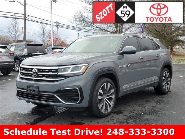 used 2021 Volkswagen Atlas Cross Sport car, priced at $26,500