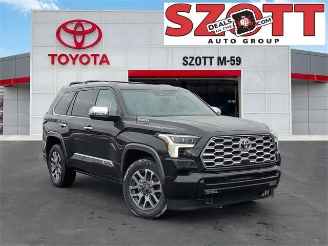 new 2025 Toyota Sequoia car, priced at $84,450