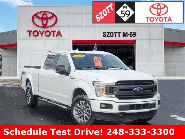 used 2018 Ford F-150 car, priced at $26,599