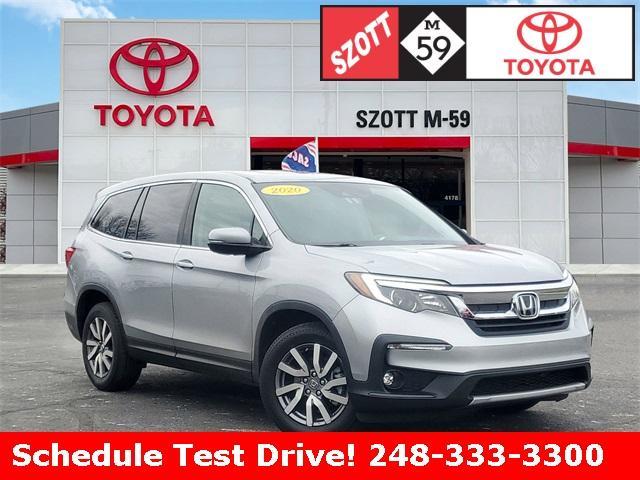 used 2020 Honda Pilot car, priced at $26,713