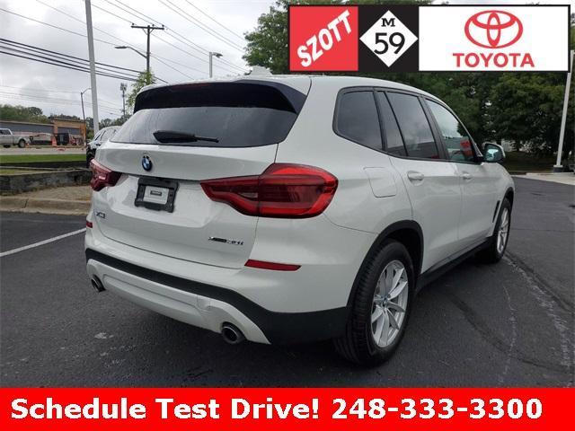 used 2021 BMW X3 car, priced at $24,227