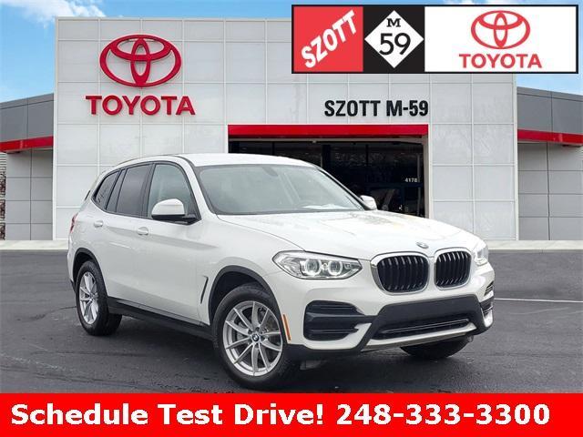 used 2021 BMW X3 car, priced at $24,227