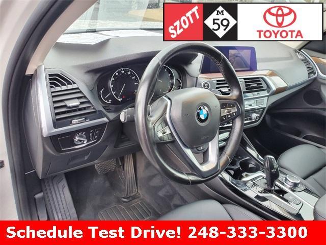 used 2021 BMW X3 car, priced at $24,227