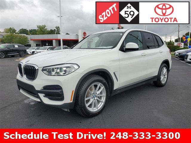 used 2021 BMW X3 car, priced at $24,227